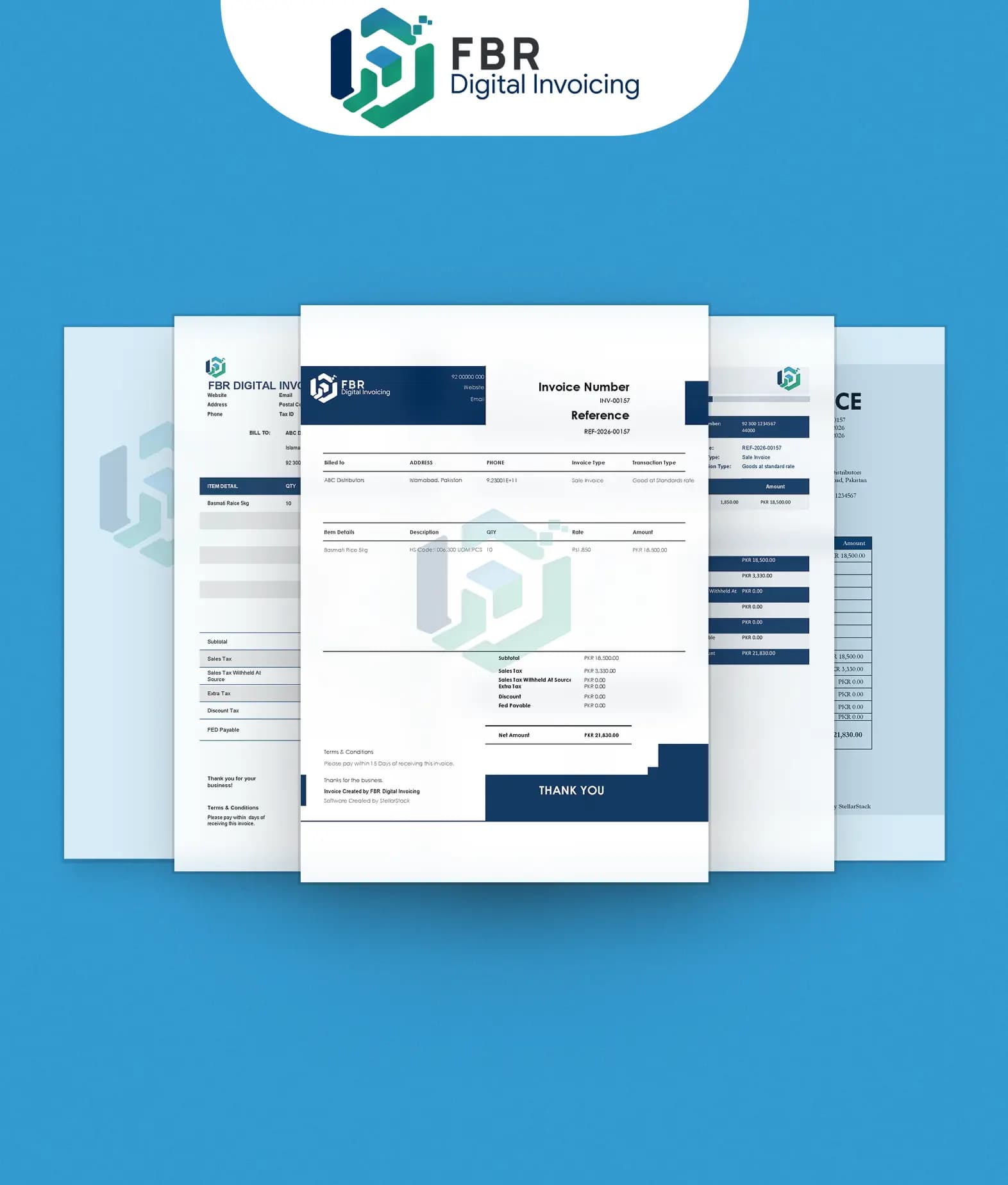 Excel invoice template preview